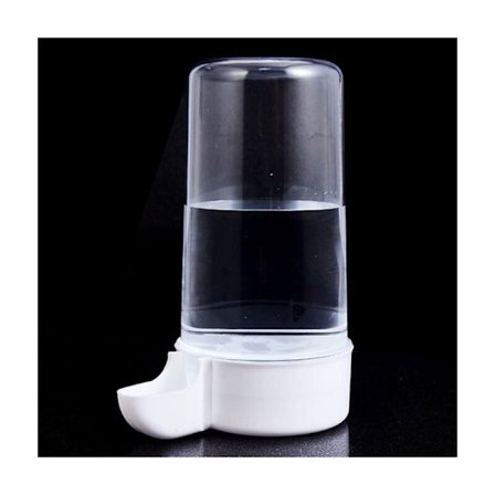 1 stk. vandautomat til papegøjer, vanddispenser til fugle, stor drikkekapacitet, tilbehør til fuglebur, høns, skilte, due, kanariefugl, 200 ml