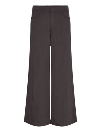 Weekday Loose Crinkle Trousers - Black - 36