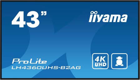 iiyama 43" LCD UHD