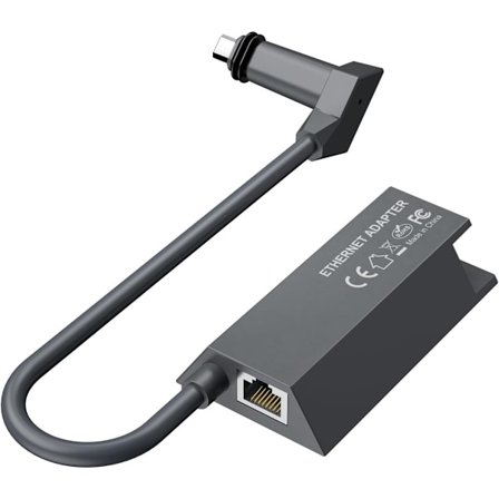 Starlink Ethernet-adapter for V2 rektangulær satellittantenne - Gigabit til RJ45 rask og stabil nettverkstilkobling for aktivert Gen 2 Black_yu