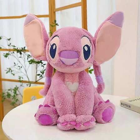 40/50CM Anime Tegneserie Disneys Lilo & Stitch Kawaii Jente Plysjdukker Søt Engel Store Plysjleker Jenters Jule Bursdagsgaver_Spesialtilbud