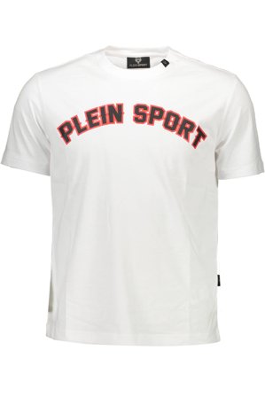 Plein Sport T-shirt Maniche Corte Uomo Bianco
