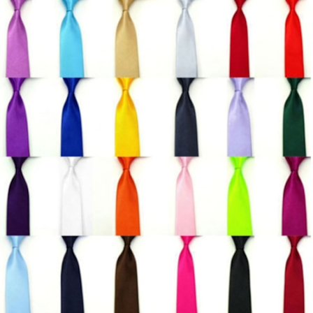 Slips silke glansig fest, kostym