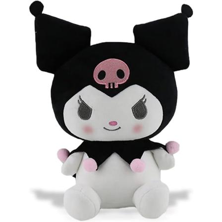 Kuromi plyschleksaker, Kitty Cat Pillow Plysch, Mjuka dockleksaker, Stoppade djurleksaker Födelsedagspresenter för flickor Barn