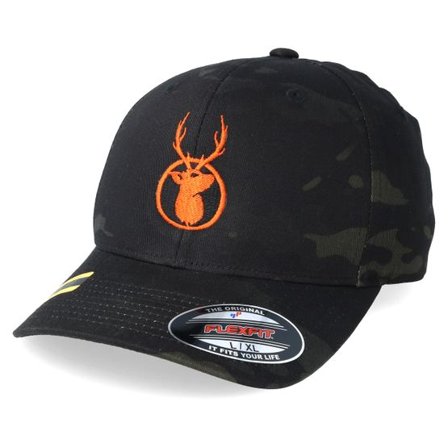 Hunter - Camo flexfit Keps - Kingdeer Black Camo Flexfit @ Hatstore