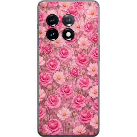 Kompatibelt Mobildeksel til OnePlus 11R Petal Reverie Blush Rose