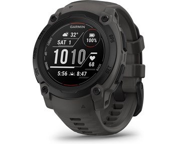 Garmin Instinct E, 40mm, Black/Charcoal - Fyndvara - Aktivitetsklocka med avancerad hälsoövervakning