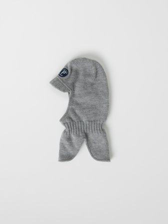 Polarn O. Pyret - Balaclava merino wool lined - 44 - 46 - Childrenswear - grey