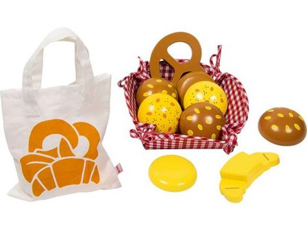 Brödkorg och bröd 11 delar - Lyreco - Skola och förskola - Lekmaterial - Kök och matlek