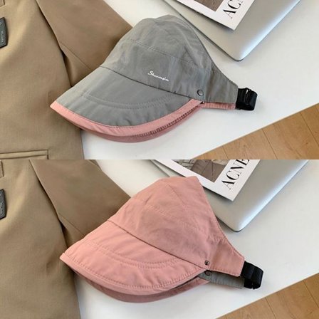 Sunblock Hat No Top Sun Hat GRÅ