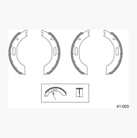 Biltema - Bremsesko for to hjul
