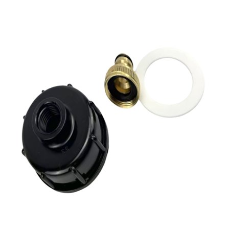 IBC Tote Tank ventiladapter med dubbla uttag