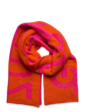 Alphagz Scarf Accessories Scarves Winter Scarves Rød Gestuz*Betinget Tilbud