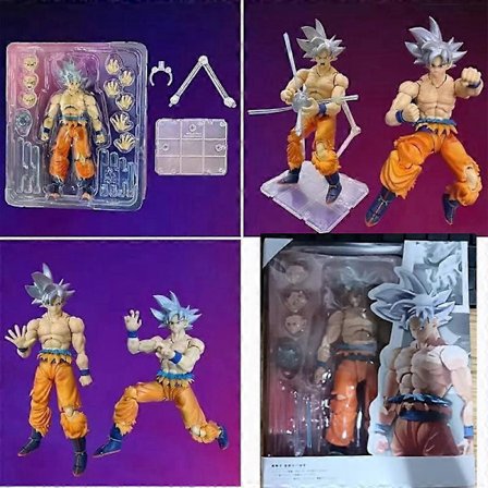 Dragon Ball -hahmo SHFiguarts Majin Buu Broly Piccolo Tenshinhan Master Roshi Jiren Vegeta Super Saiyan Son Goku -toimintahahmot