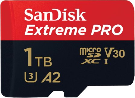Sandisk Extreme Pro - flashminnekort - 1 TB - microSDXC UHS-I