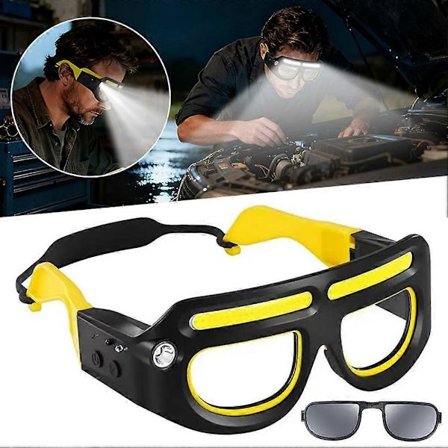 Älykkäät LED-otsavalolasit liiketunnistimella ja kosketusohjauksella - Ladattavat otsavalolasit työhön, juoksuun, retkeilyyn, kalastukseen, pyöräilyyn