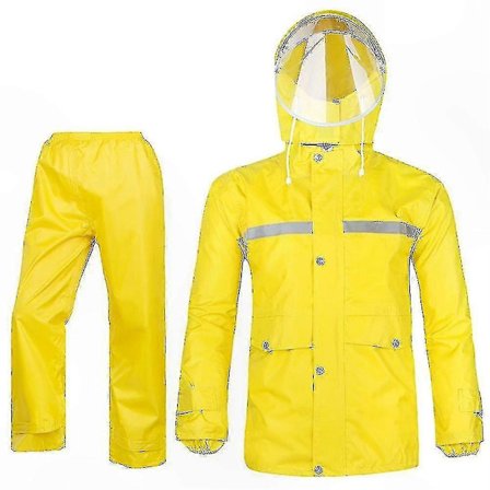 Vandtæt regnsæt til kvinder - Jakke- og bukssæt til udendørs stormbeskyttelse