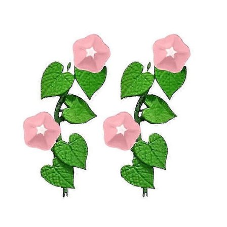 Kylskåpsmagnet med blomman för dagen, Kylskåpsmagnet med murgröna, 3D-klistermärke med blomrankor