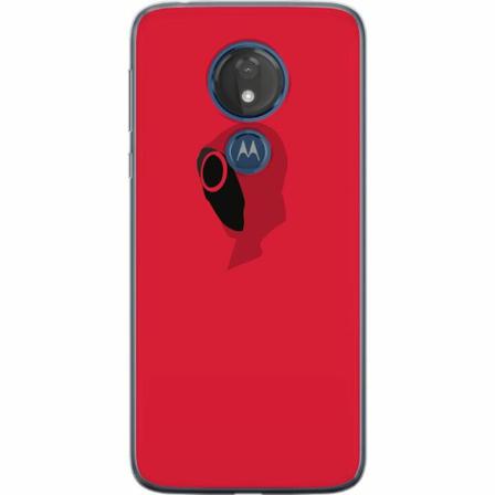 Motorola Moto G7 Power Genomskinligt Skal Squid Game