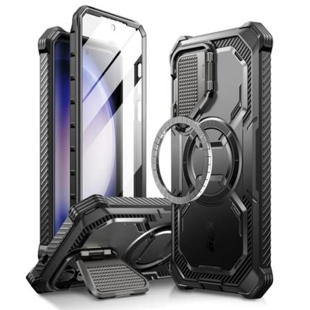 SupCase Galaxy S24 Mobilskal Magsafe Armorbox - Svart