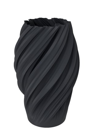 Dazzle & Dawn Wave Vase Ash-Grey Ø8xH20