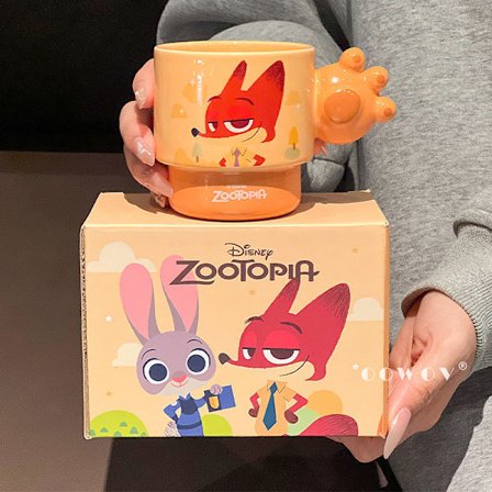 Ægte Zootopia Nick Judy Vækstrejse Serie Blind Box Vinyl Plys Dukke Nøglering til Tasker Mystery Box Børnelegetøj Fødselsdagsgave Blå