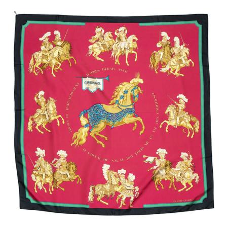Hermès Vintage, Pre -owned Scarf Roze, Dames, Maat:ONE Size