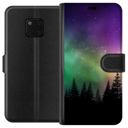 Kompatibelt Plånboksfodral till Huawei Huawei Mate 20 Pro Northern Lights