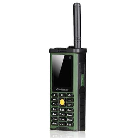 Robust Udendørs Mobiltelefon Stor Strøm Lang Standby Antenne God Signal Fire Sim Kort 3D Boks Højttaler E-bog - Grøn