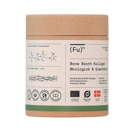 Functional Future Functional Future Bone Broth KollagenNeutral smag 300 kaps., Helse & Madvarer, Kollagen, Kollagenpulver