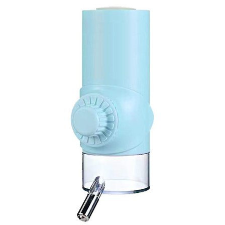 Vanddispenser til hundebur - Vandflaske i rustfrit stål til hundebur - Lækagesikker kugle