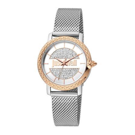 Just Cavalli Watch , Grijs , Dames , Maat: ONE Size Horloges