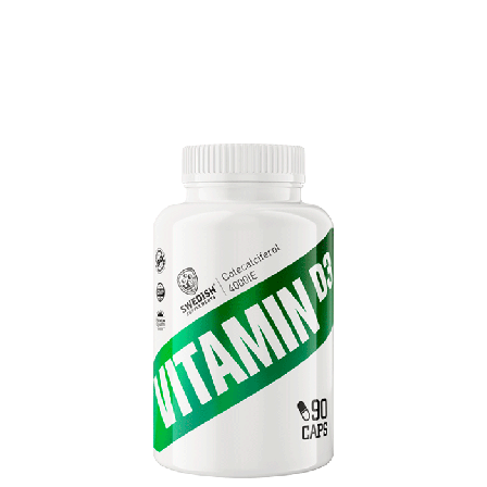 Swedish Supplements Vitamin D3, 90 caps