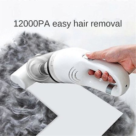 Dammsugare för djurhår, sladdlös handhållen kraftfull dammsugare för hem och bil med återanvändbart filter Uppladdningsbar_Särskilda gåvor