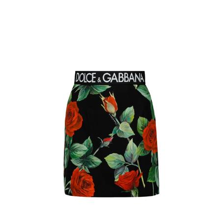 Dolce & Gabbana, Skirts Czarny, Kobieta, Rozmiar: S