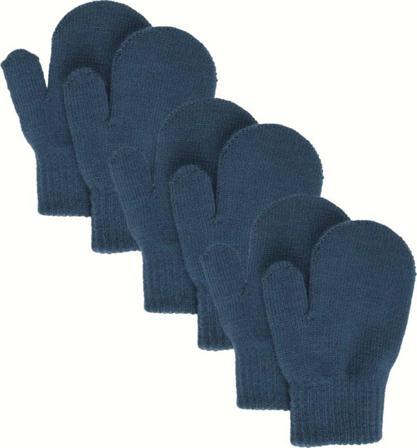 Lindberg Åsbro Magic Mitten 3-Pack everyday gloves Blue 1-3 years