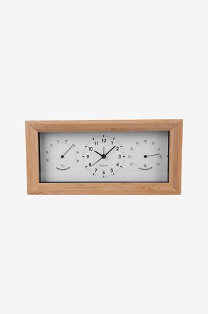 Karlsson - Alarmklokke Neat Rectangle - Hvit - Veggklokker & bordklokker - Fra Homeroom
