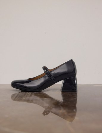 ANGULUS Shoes - Heel - With Buckle - Black - 39