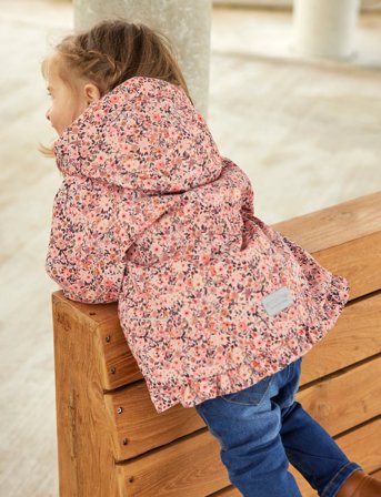 Minymo Snow Jacket Aop - Pink - 86