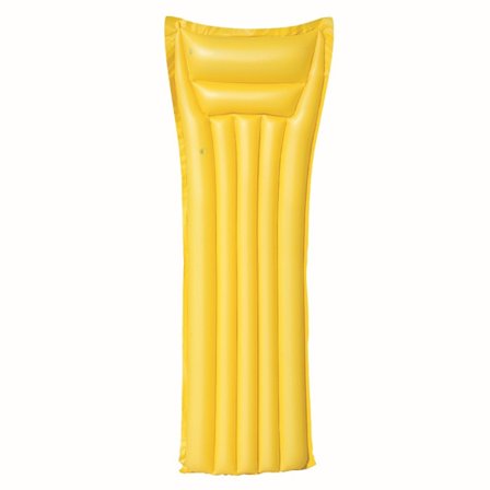 Uppblåsbar Pool Luftsäng Matt Pool Flytande rad GUL