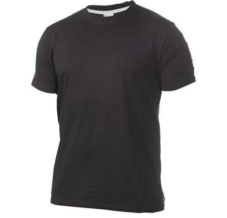 Texstar TS13199000160 T-shirt svart S, Arbetskläder