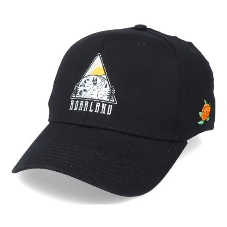 SQRTN - Svart adjustable Keps - Triangle Black Adjustable @ Hatstore