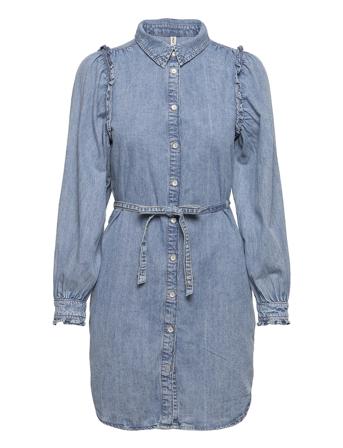 Onlharlow Life Ls Dnm Dress Bj17399 Blue ONLY
