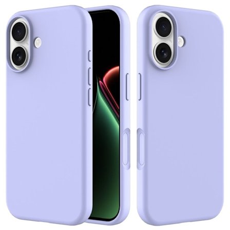 iPhone 17 silicone phone case - light blue