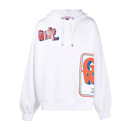 Gcds shirts , Wit , Heren , Maat: L