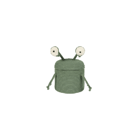 LORENA CANALS Korg Alien Zog Förvaring Grön 26x40 cm