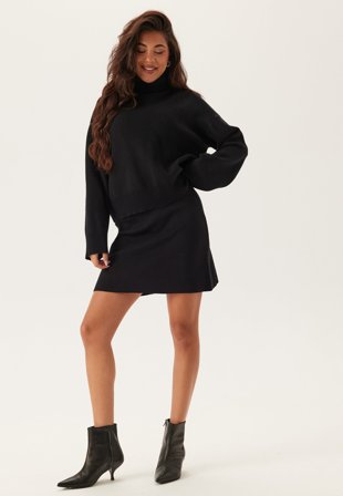 VILA-Visway Short A-line Knit Skirt-XS