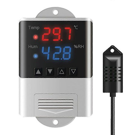 Profesjonell Termometer Hygrometer 20~60c/0~100%rh Temperatur & Fuktighet