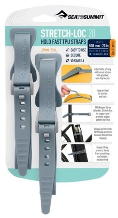 Sea To Summit Strap Stretch-Loc TPU 20x500 mm 2-pack Dusk
