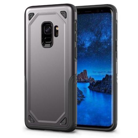 Samsung S9 - Armour Skal - Grå Grey Grå